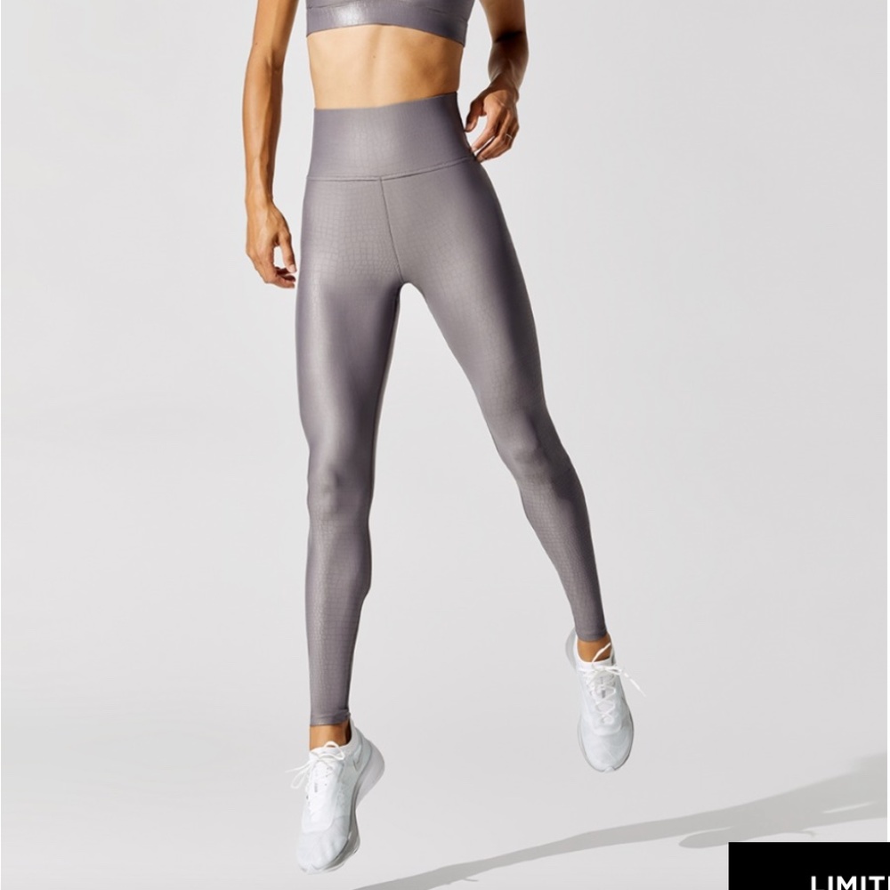 CARBON38 High Rise Legging Crocodile Shine (NWOT)